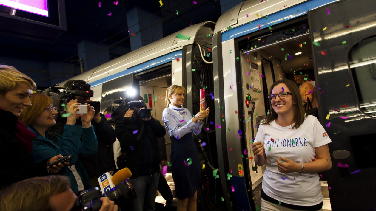 Milionowy pasażer Pendolino. Dostał od PKP prezent